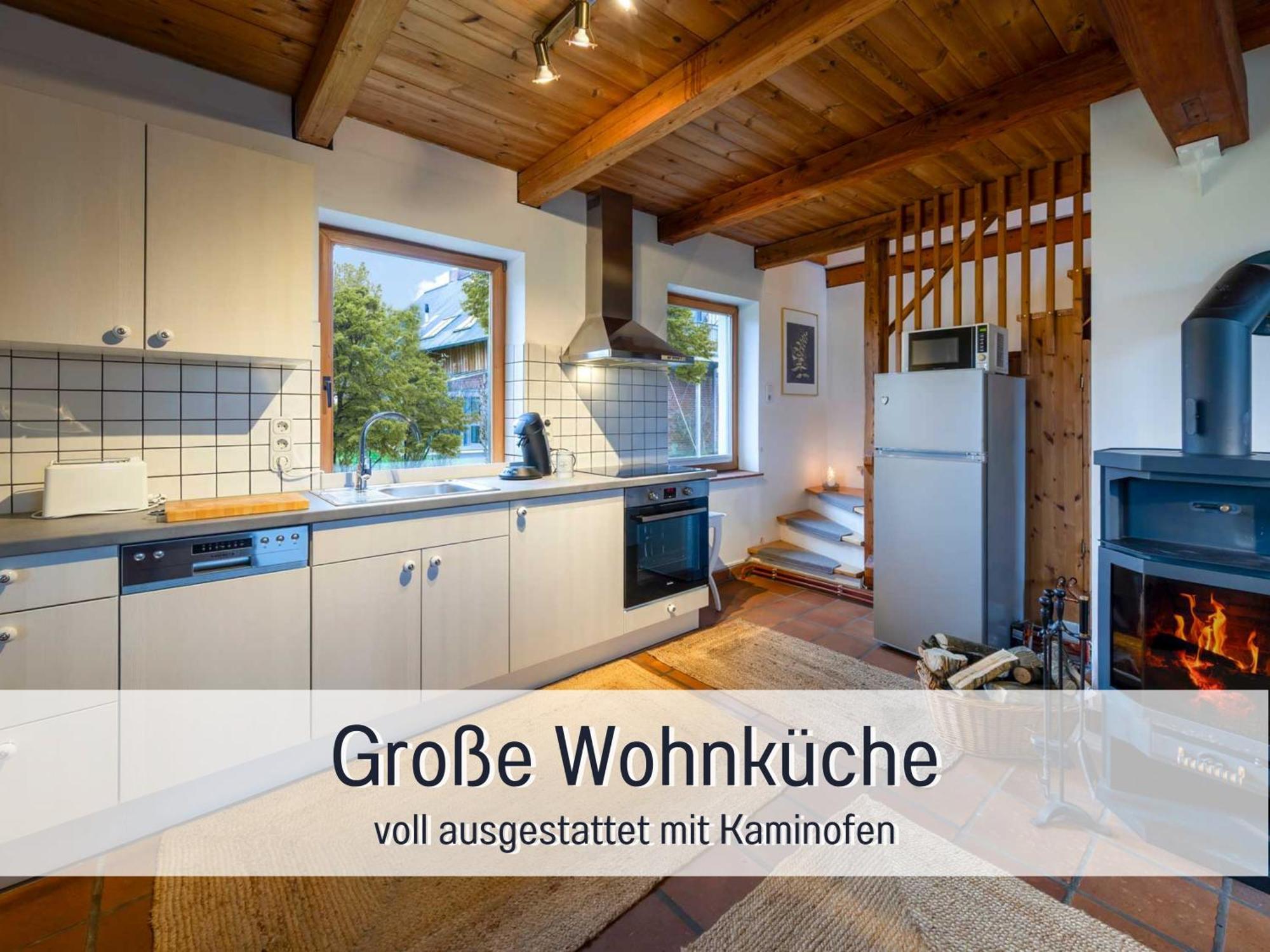 Ferienhaus Toepferhaus - Strandnah, Haustierfreundlich, Optimal Fuer Workation, Kaminofen, Garten, Fuer Paare Und Alleinreisende Steinberg  Εξωτερικό φωτογραφία